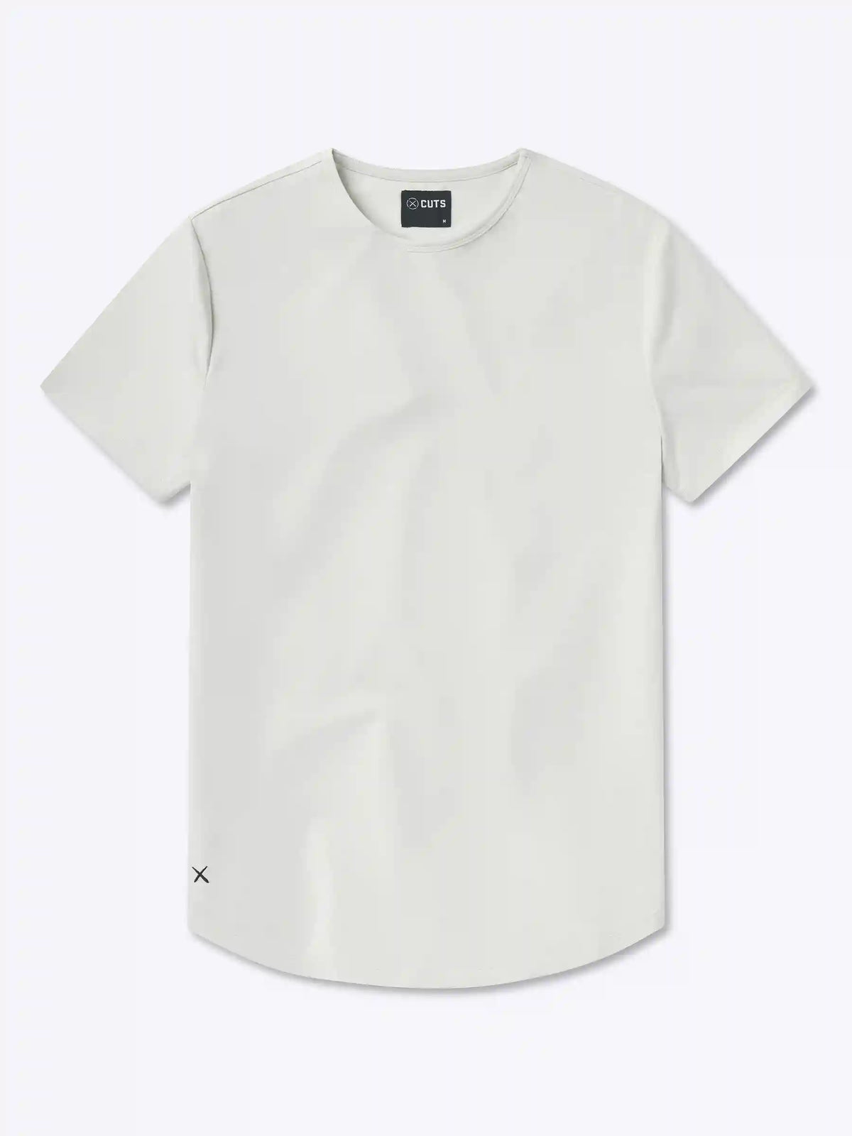 AO Curve-Hem Tee | White Signature-fit PYCA Pro®
