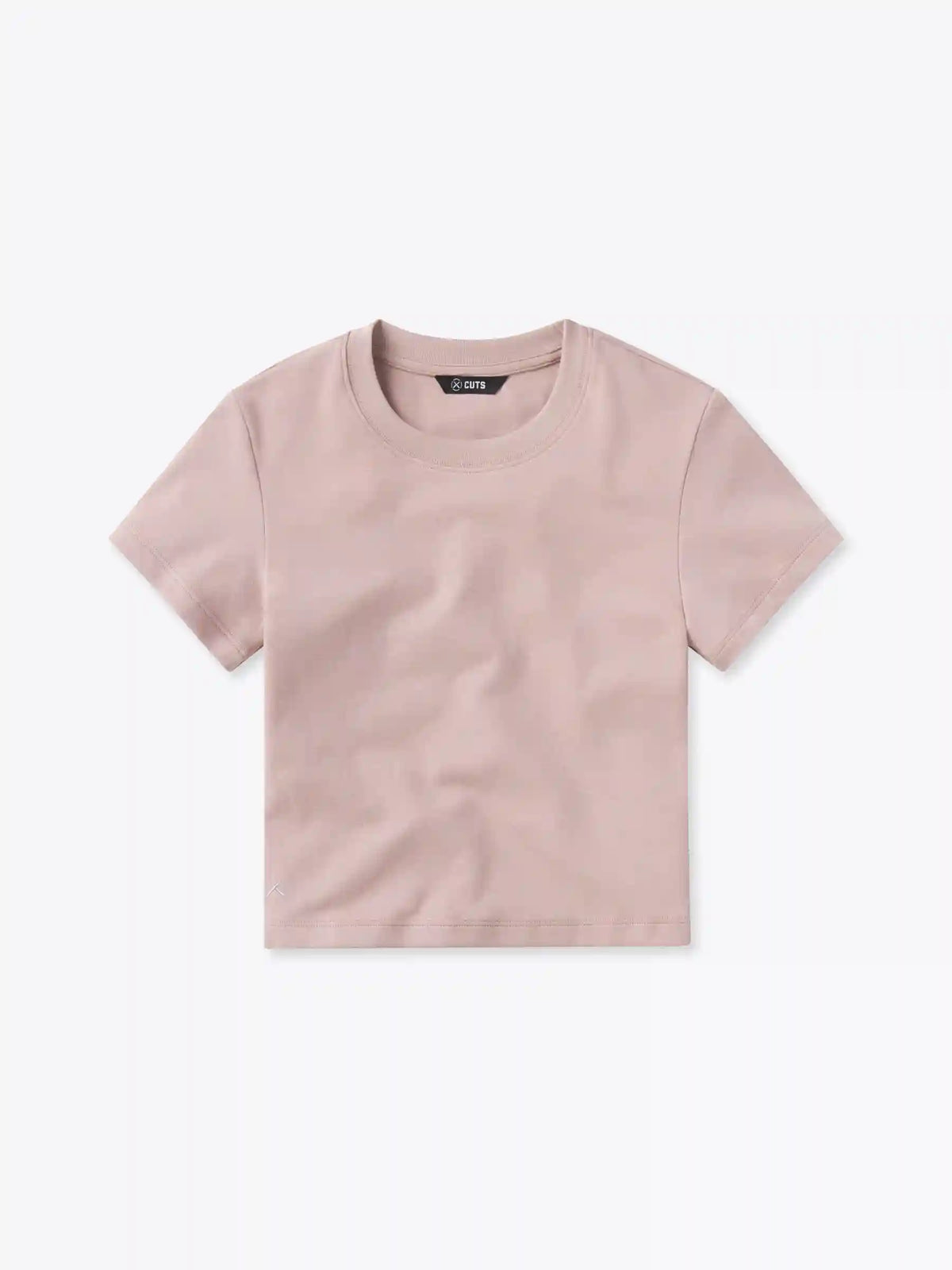 Tomboy Tee Cropped | Black Slim-fit Tomboy-Cotton™