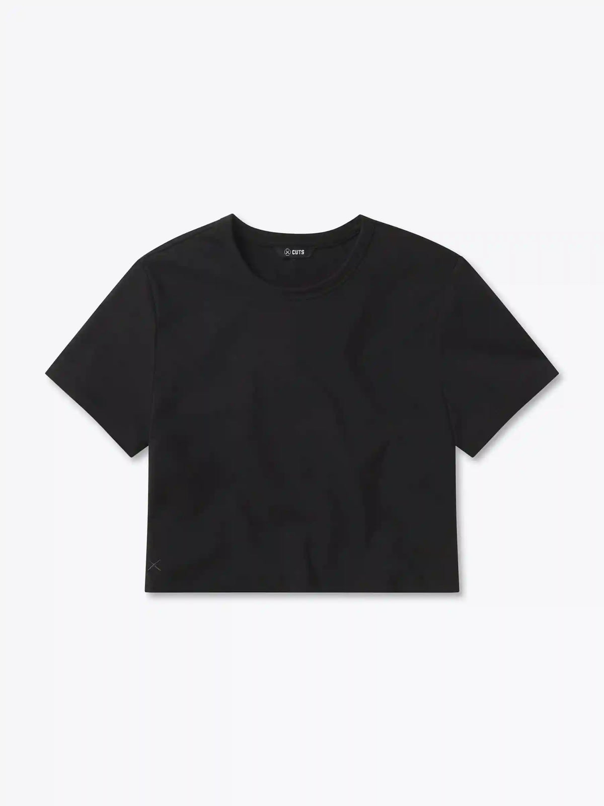 Almost Friday Tee Cropped | White Classic-fit PYCA Pro®