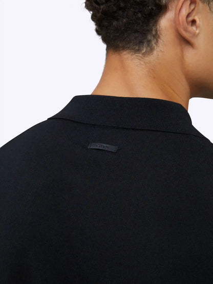 Riviera Knit Button Up | Burnt Oak Signature-Fit