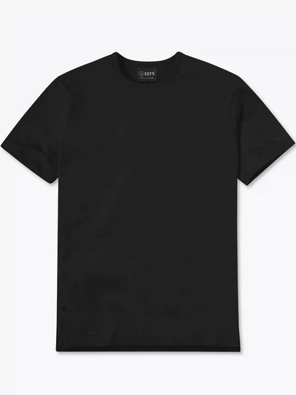 AO Split-Hem Tee | Black Signature-fit PYCA Pro®