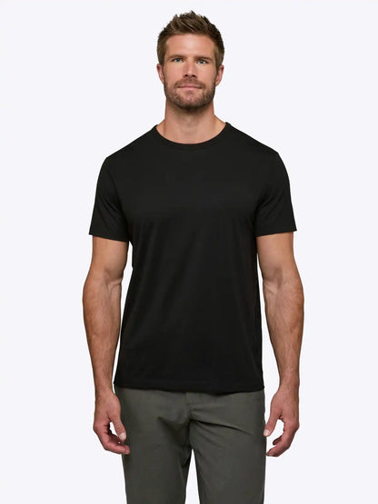 AO Forever Tee | White Classic-Fit PYCA Pro®