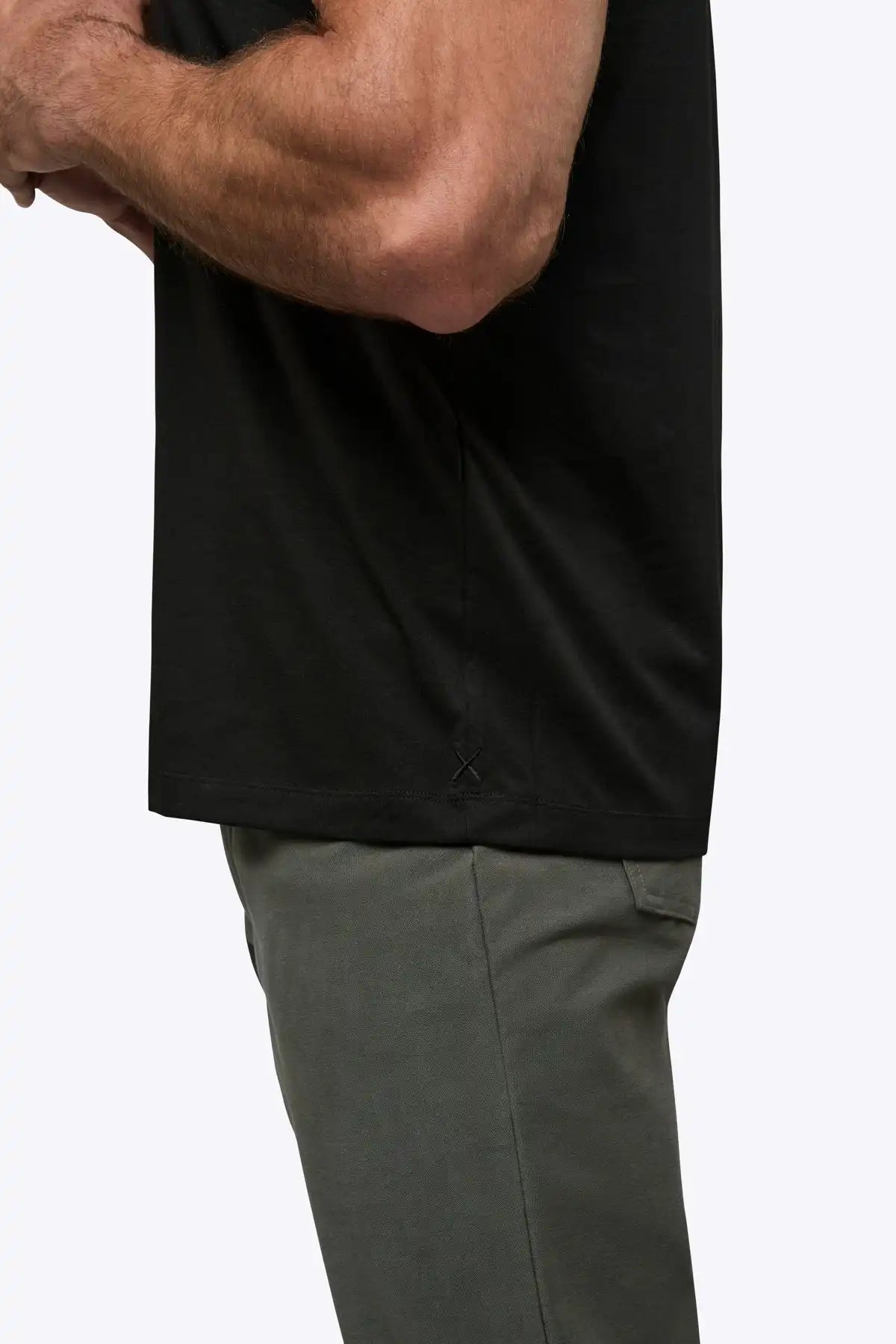 AO Forever Tee | White Classic-Fit PYCA Pro®
