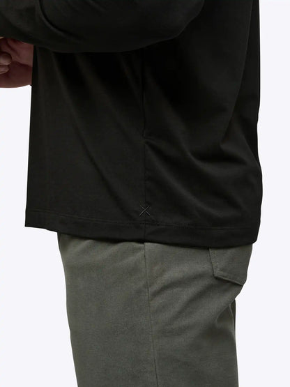 AO Forever Long Sleeve Tee | White Classic-Fit PYCA Pro®