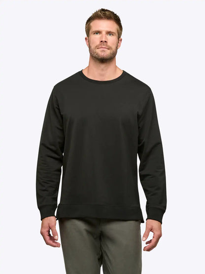 Hyperloop Pullover Split-Hem | Heather Grey Signature-fit