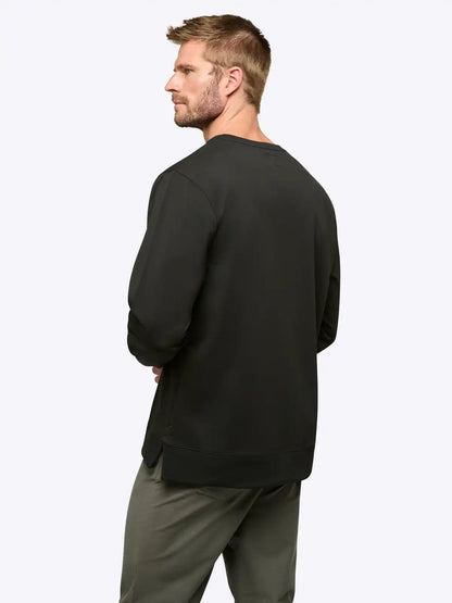 Hyperloop Pullover Split-Hem | Heather Grey Signature-fit
