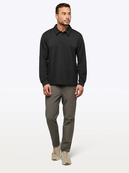 Hyperloop Rugby Polo | Ivory Signature-Fit