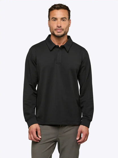 Hyperloop Rugby Polo | Ivory Signature-Fit
