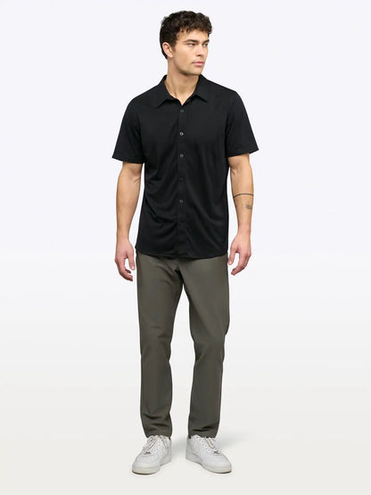 AO Button Up | Black Signature-Fit PYCA Pro®
