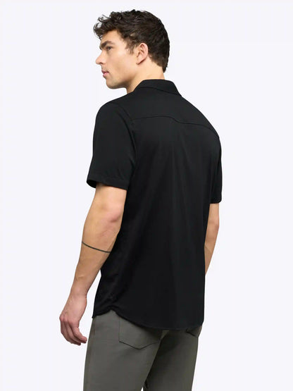 AO Button Up | Black Signature-Fit PYCA Pro®