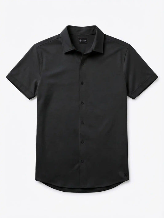 AO Button Up | Black Signature-Fit PYCA Pro®