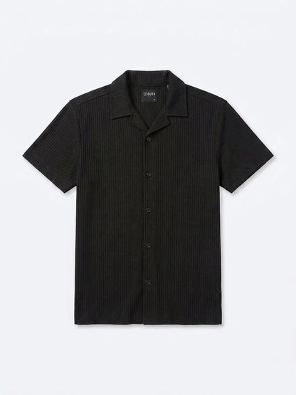 Capri Camp Collar | Black Signature-Fit