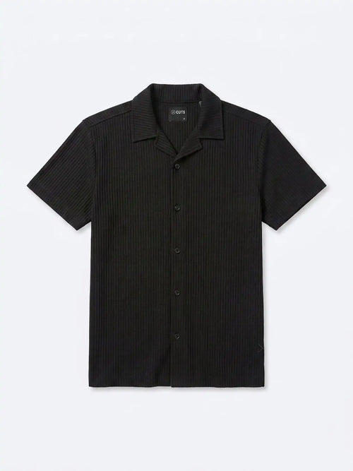 Capri Camp Collar | Black Signature-Fit