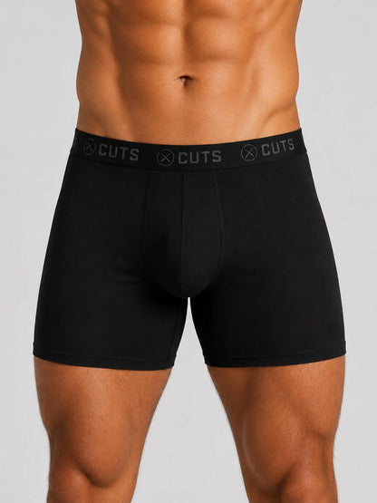 Organic Cotton Boxer Brief 1-Pack | Black