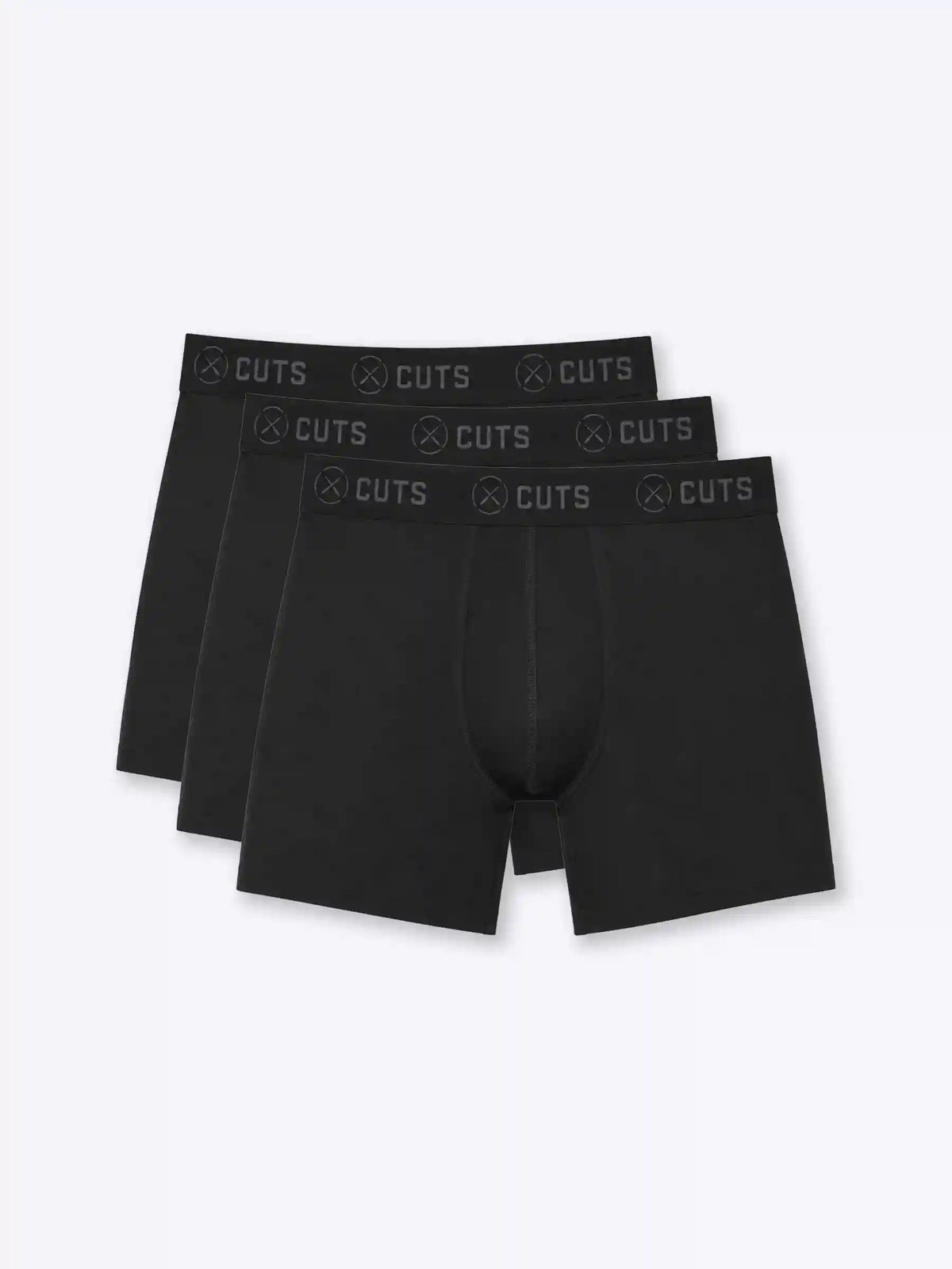 Organic Cotton Boxer Brief 3-Pack | Black