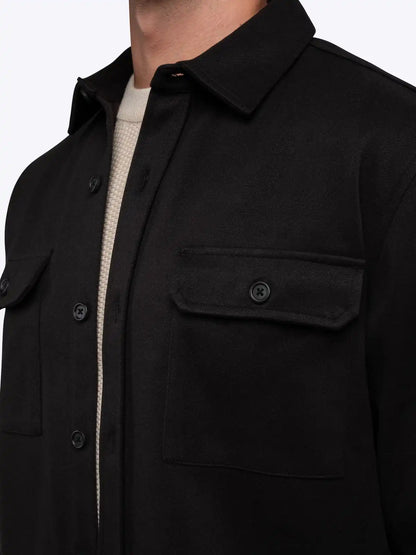 District Heavyweight Overshirt | Asphalt Classic-Fit