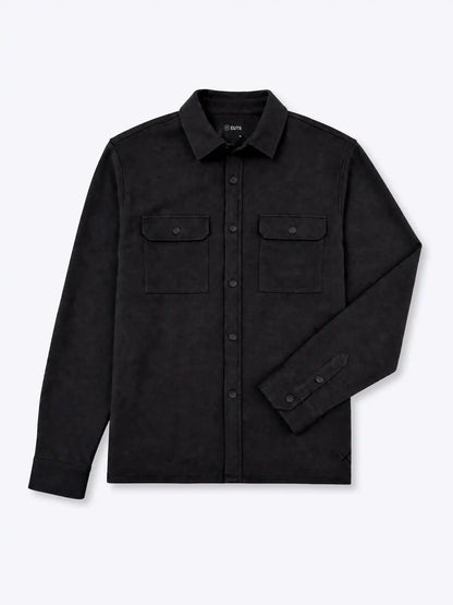 District Heavyweight Overshirt | Asphalt Classic-Fit