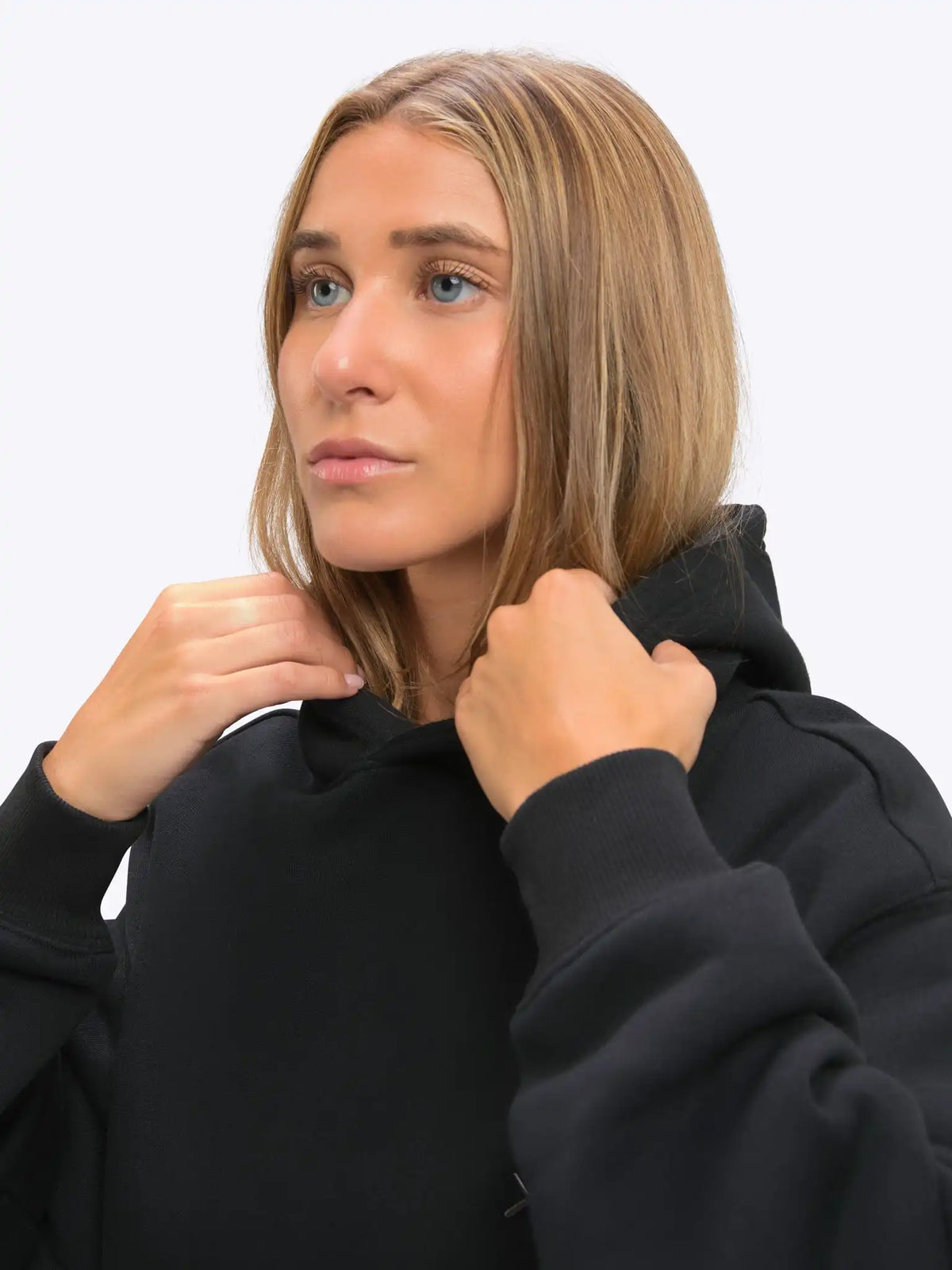 Divine Fleece Oversized Hoodie | Parchment