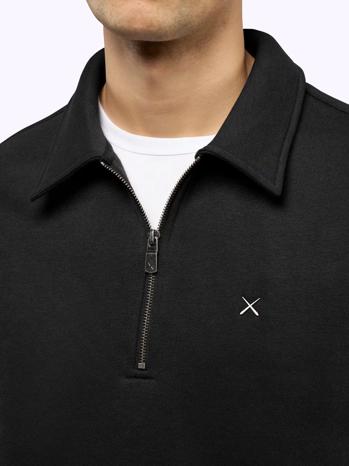 Divine Fleece Q-Zip | Obsidian Classic-fit