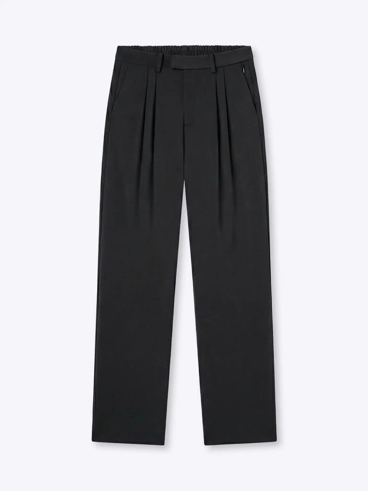 Essential Pant | Black Relaxed-fit