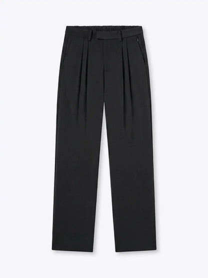 Essential Pant | Black Relaxed-fit