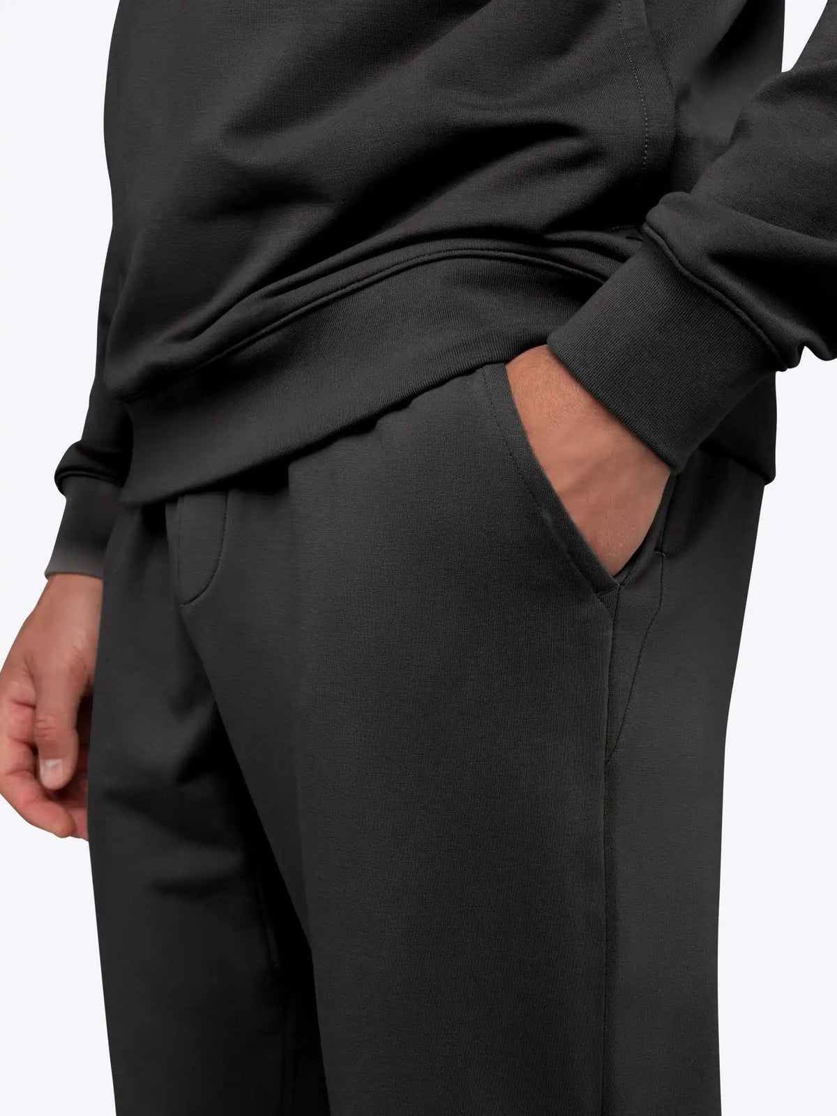 Hyperloop Straight-Leg Sweatpant | Charcoal Slim-fit