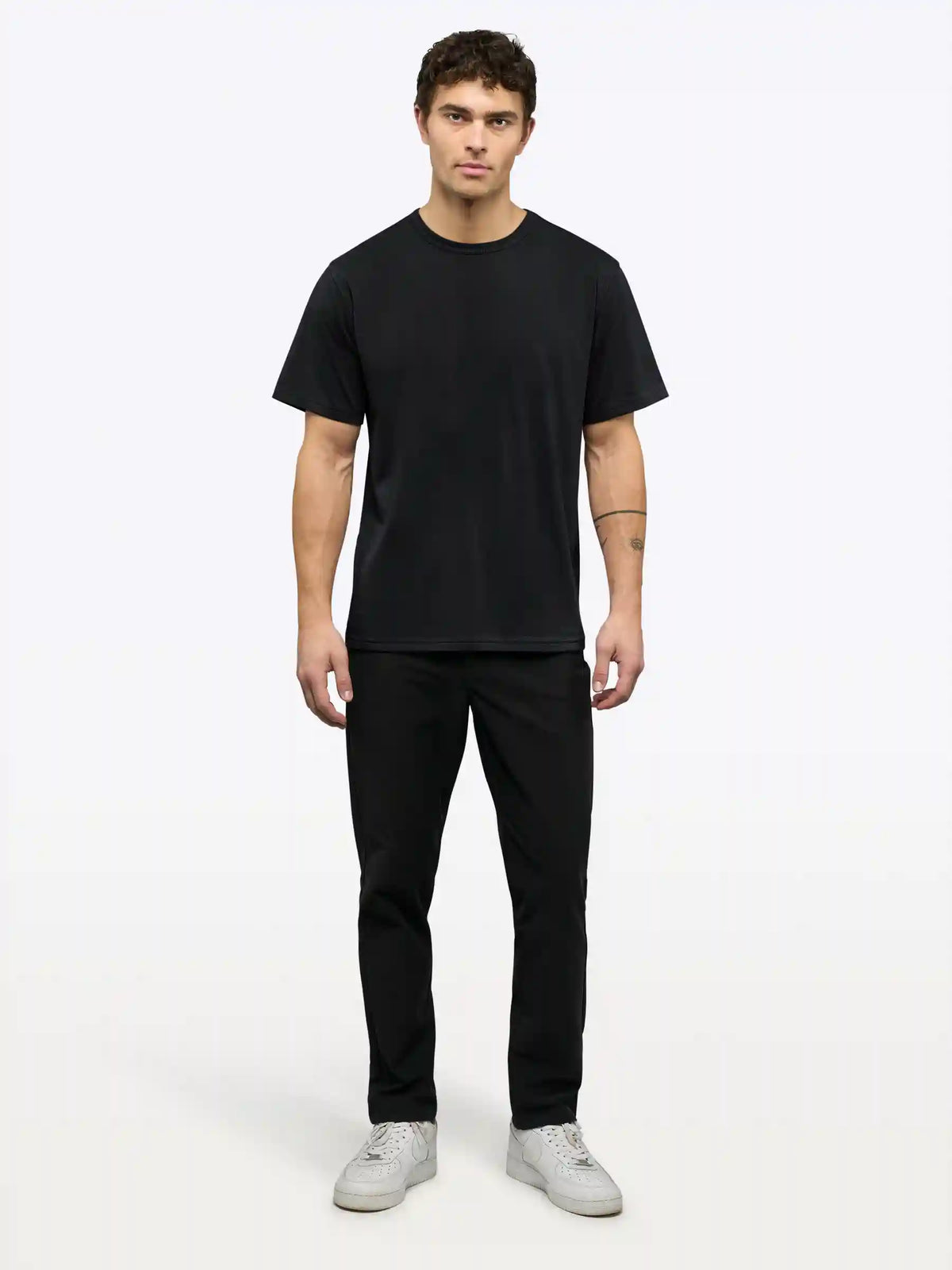 Overtime Oversized Tee | White Relaxed-Fit