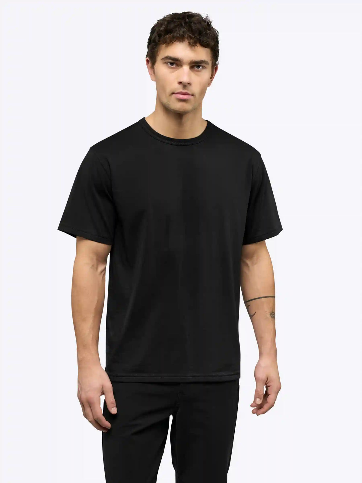Overtime Oversized Tee | White Relaxed-Fit