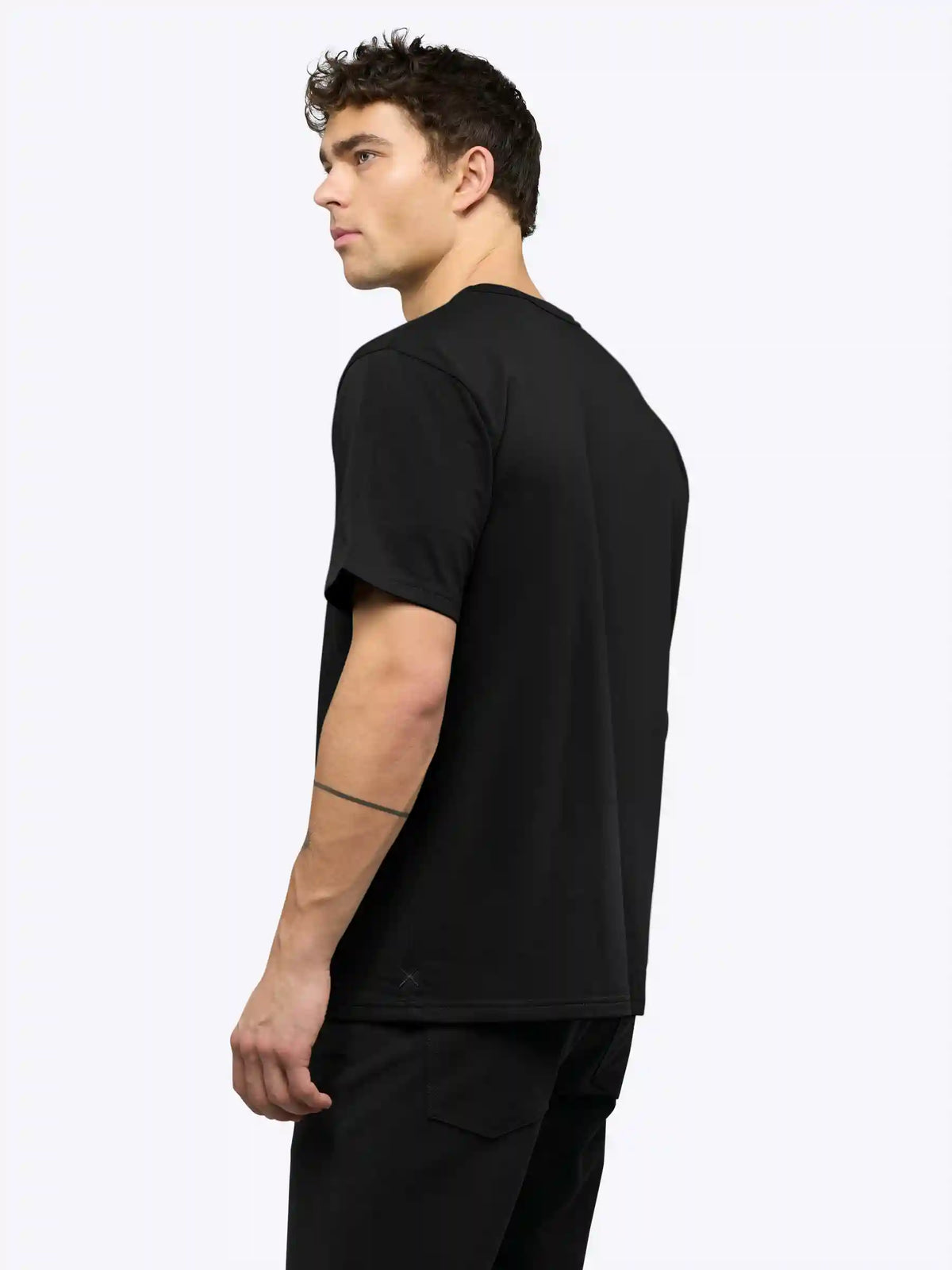 Overtime Oversized Tee | White Relaxed-Fit