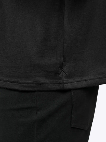 Overtime Oversized Tee | White Relaxed-Fit