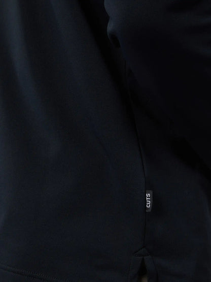 Crossover Fleece Q-Zip | Black Signature-Fit