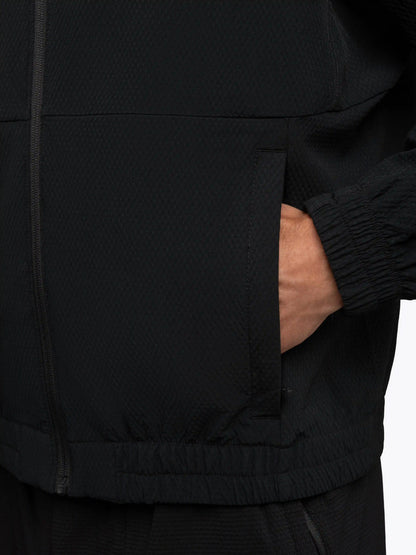 Traverse Textured Jacket | Black