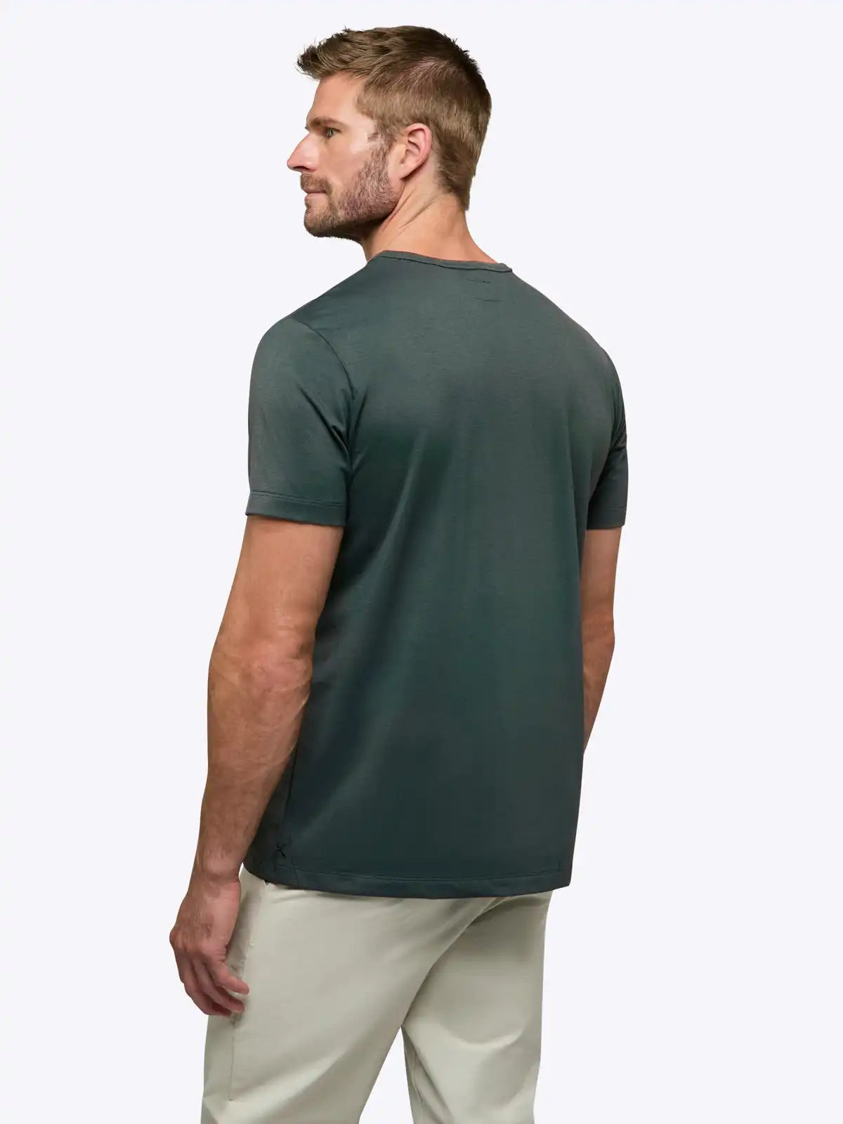 AO Forever Tee | White Classic-Fit PYCA Pro®