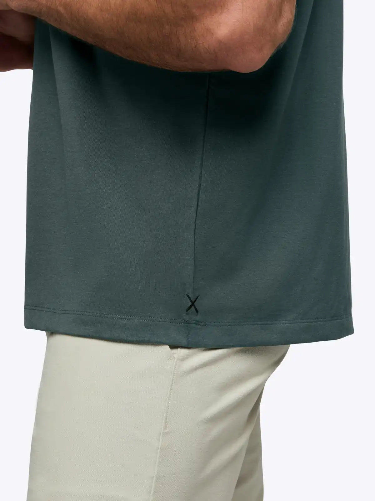 AO Forever Tee | White Classic-Fit PYCA Pro®