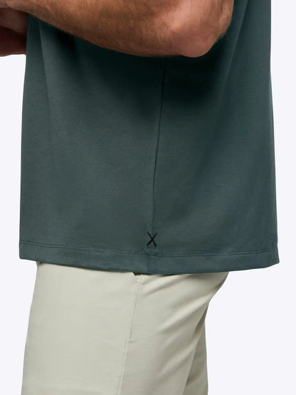 AO Forever Tee | White Classic-Fit PYCA Pro®