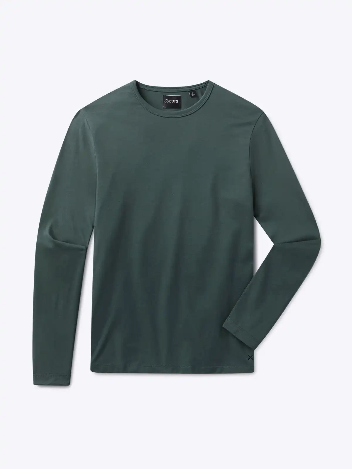 AO Forever Long Sleeve Tee | White Classic-Fit PYCA Pro®