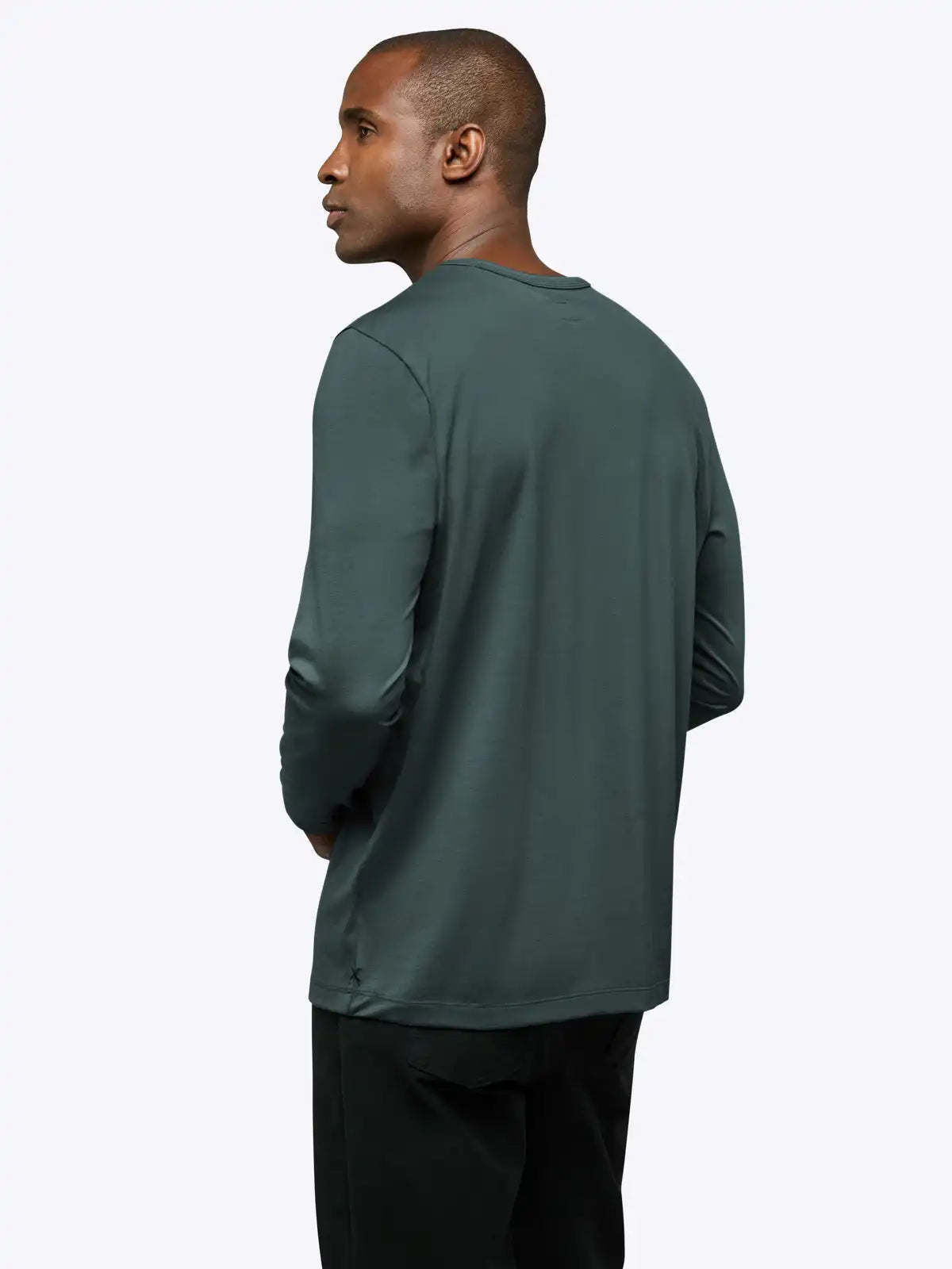 AO Forever Long Sleeve Tee | White Classic-Fit PYCA Pro®
