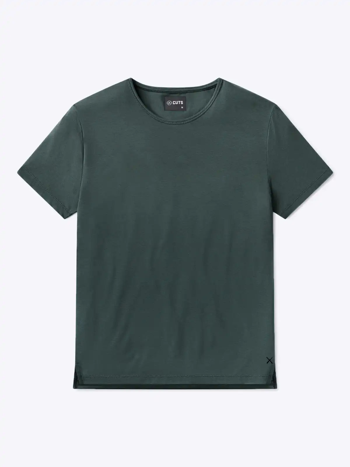 AO Split-Hem Tee | Black Signature-fit PYCA Pro®