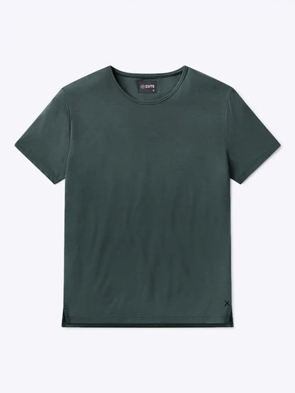 AO Split-Hem Tee | Black Signature-fit PYCA Pro®
