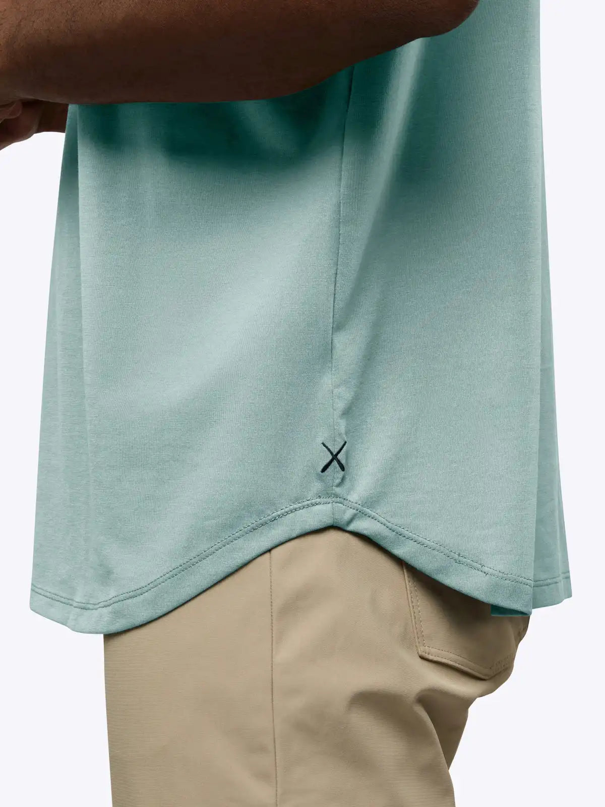 AO Elongated Tee | White Signature-fit PYCA Pro®