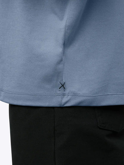 AO Forever Long Sleeve Tee | White Classic-Fit PYCA Pro®