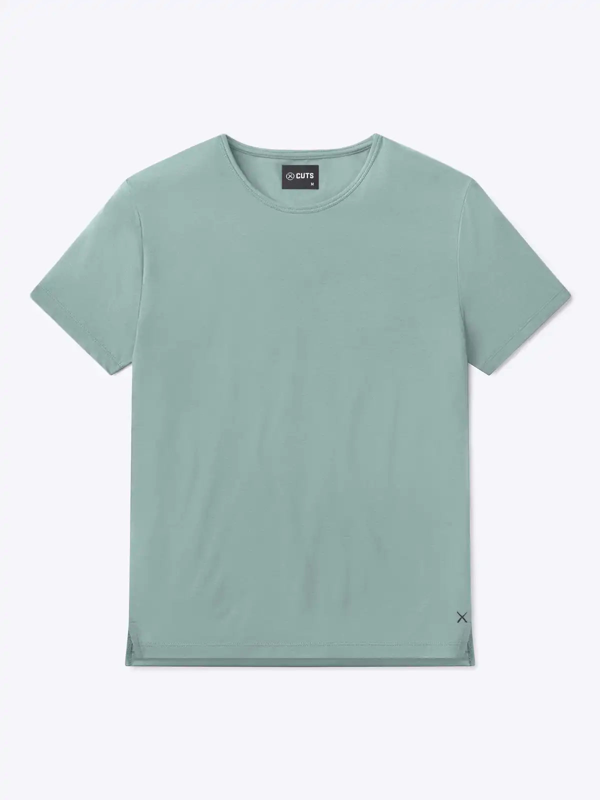 AO Split-Hem Tee | Black Signature-fit PYCA Pro®