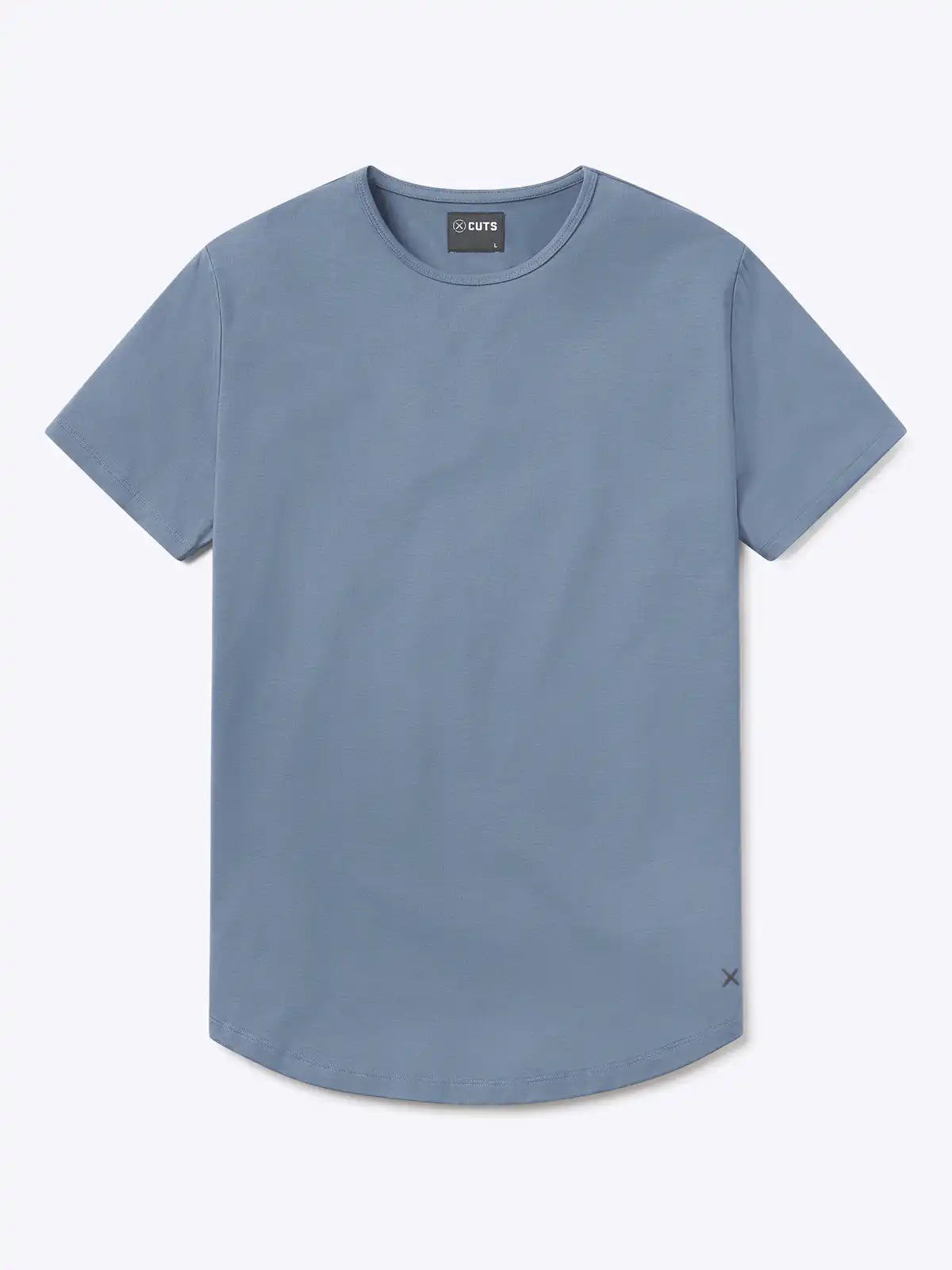 AO Curve-Hem Tee | White Signature-fit PYCA Pro®