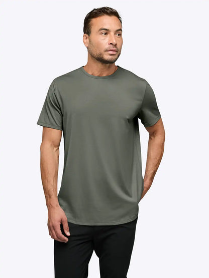 AO Elongated Tee | White Signature-fit PYCA Pro®