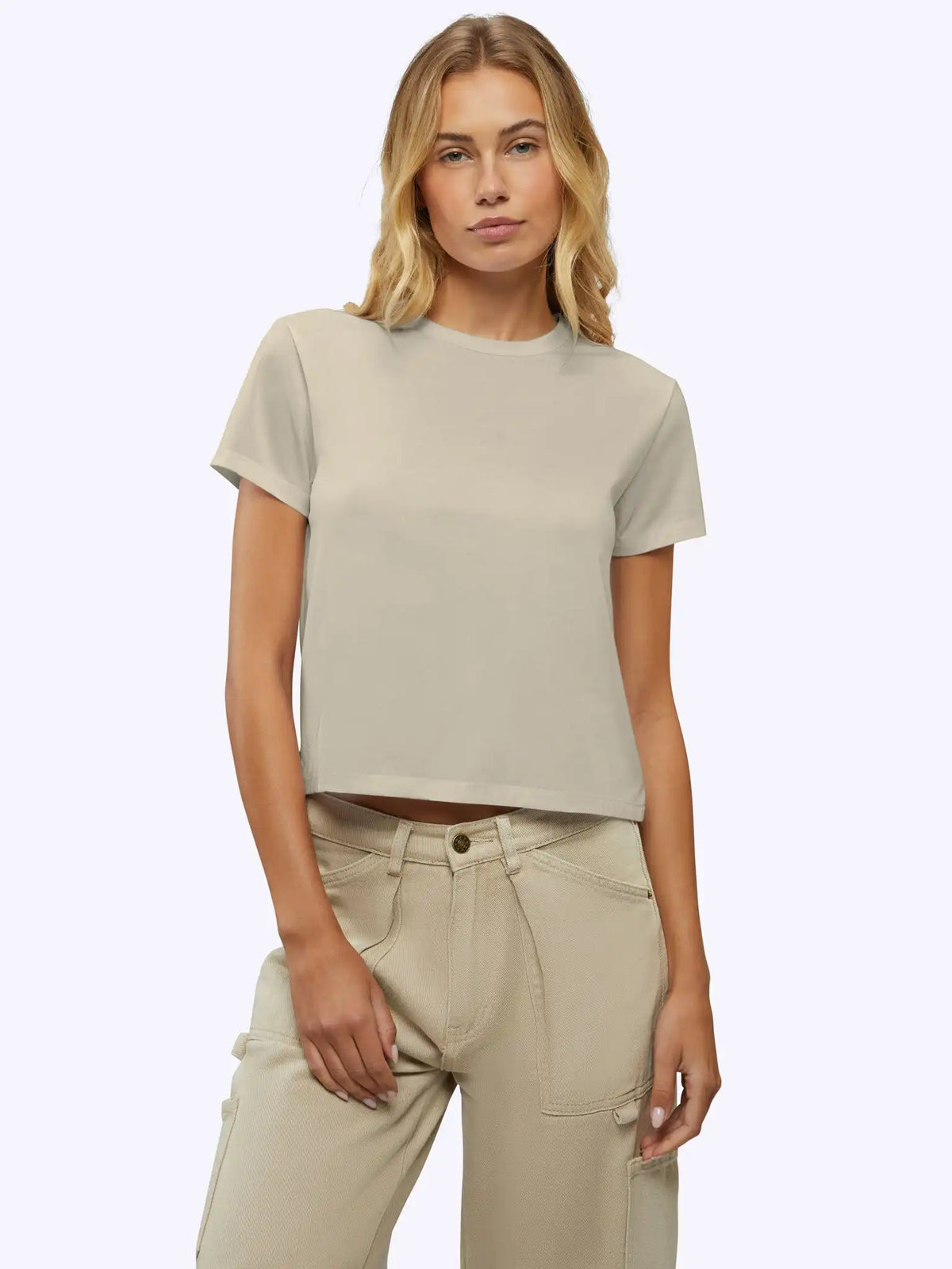 Almost Friday Tee | White Classic-fit PYCA Pro®