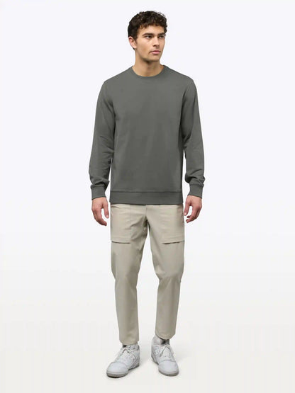 Hyperloop Pullover Split-Hem | Heather Grey Signature-fit