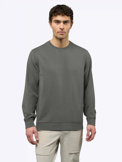 Hyperloop Pullover Split-Hem | Heather Grey Signature-fit