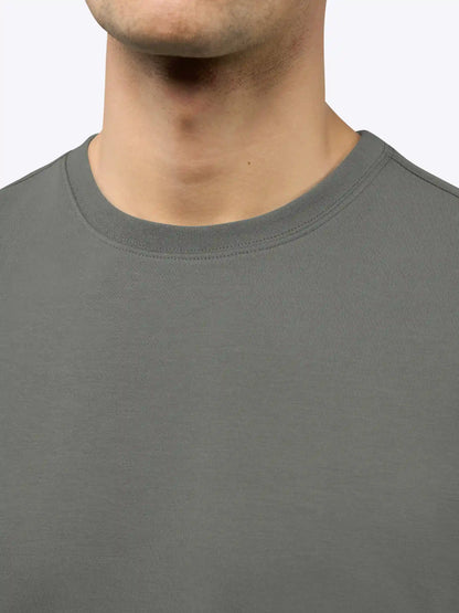 Hyperloop Pullover Split-Hem | Heather Grey Signature-fit