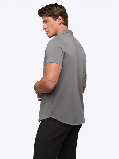 AO Button Up | Black Signature-Fit PYCA Pro®