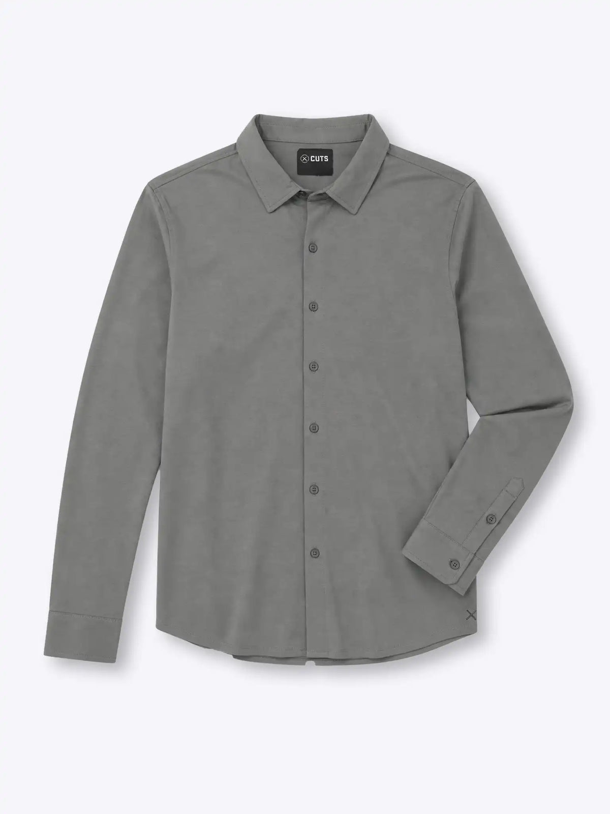 AO Long Sleeve Button Up | White Signature-Fit PYCA Pro®